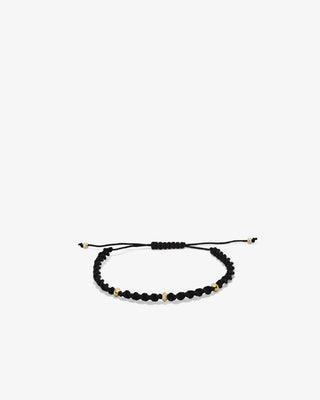 3 Gold Beaded Bracelet