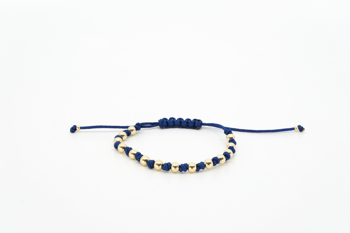 Gold Beaded Bracelet 14k Gold