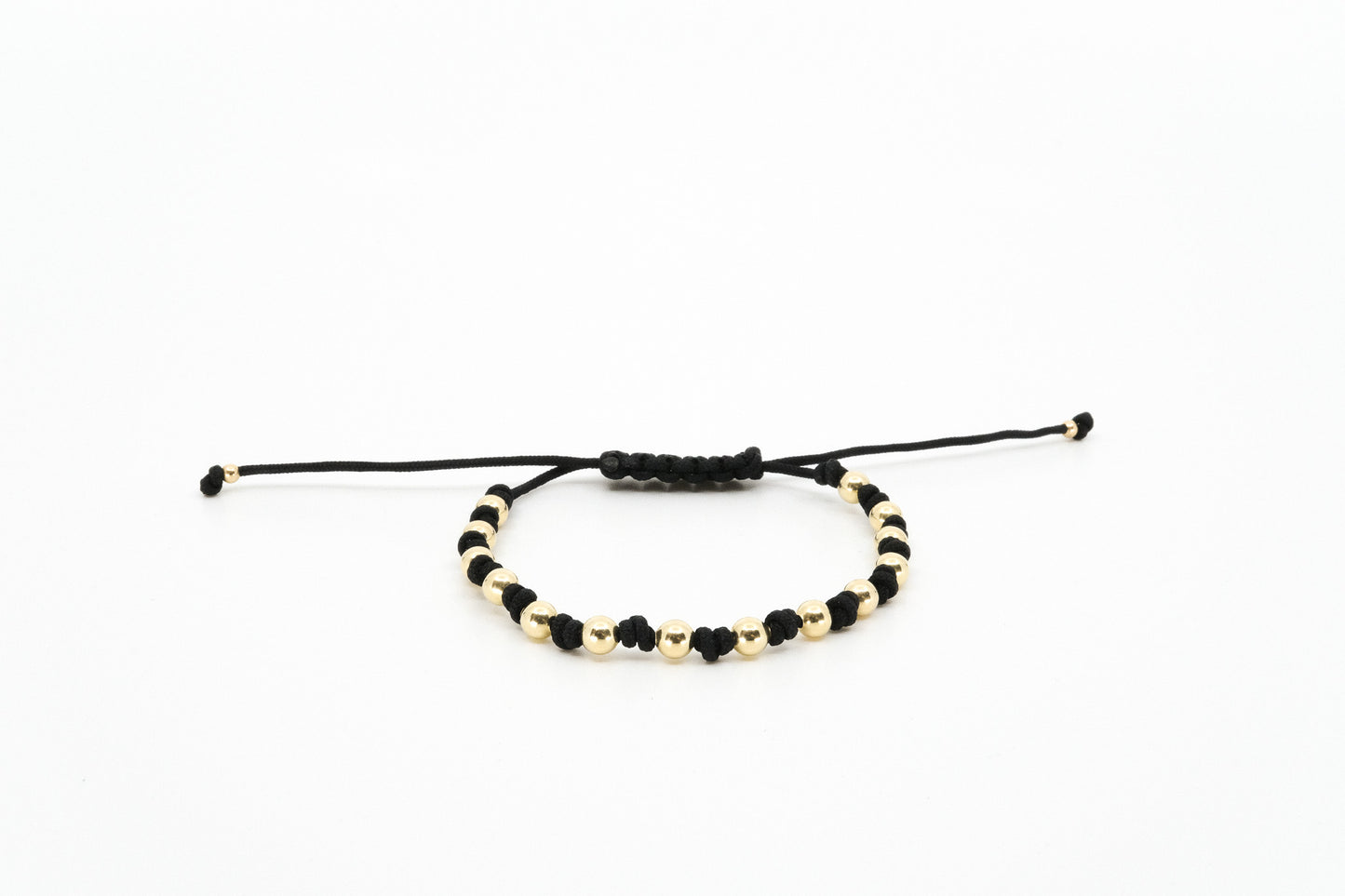 Gold Beaded Bracelet 14k Gold