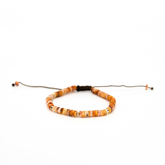 Orange Oyster Bracelet